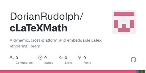 Latex rendering in READMEmd on Github