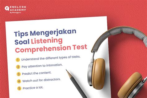 Latihan Soal Listening Comprehension Bahasa Arab