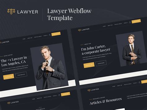 Lawyer Web Template