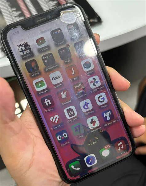 Layar iPhone Bergaris