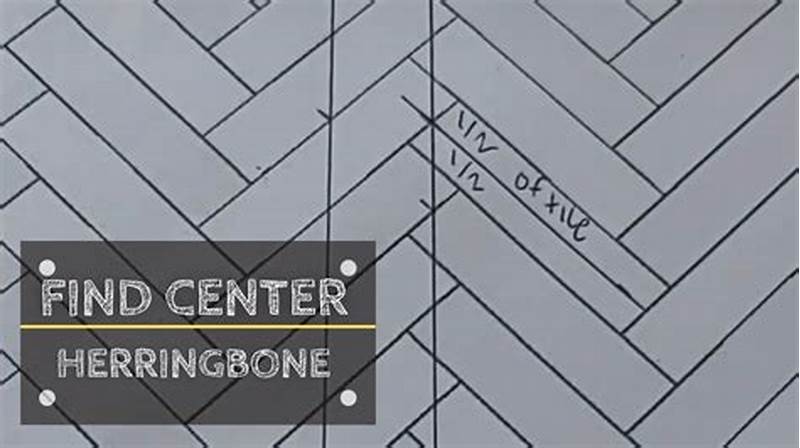 Layout How To Center Herringbone Pattern