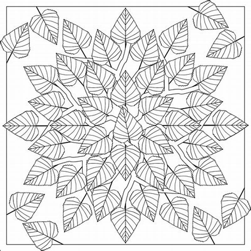 Leaf Coloring Pattern