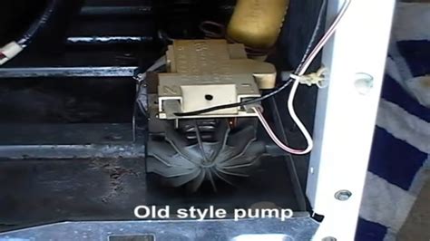 Leaky GE Washing Machine - Check the Pump