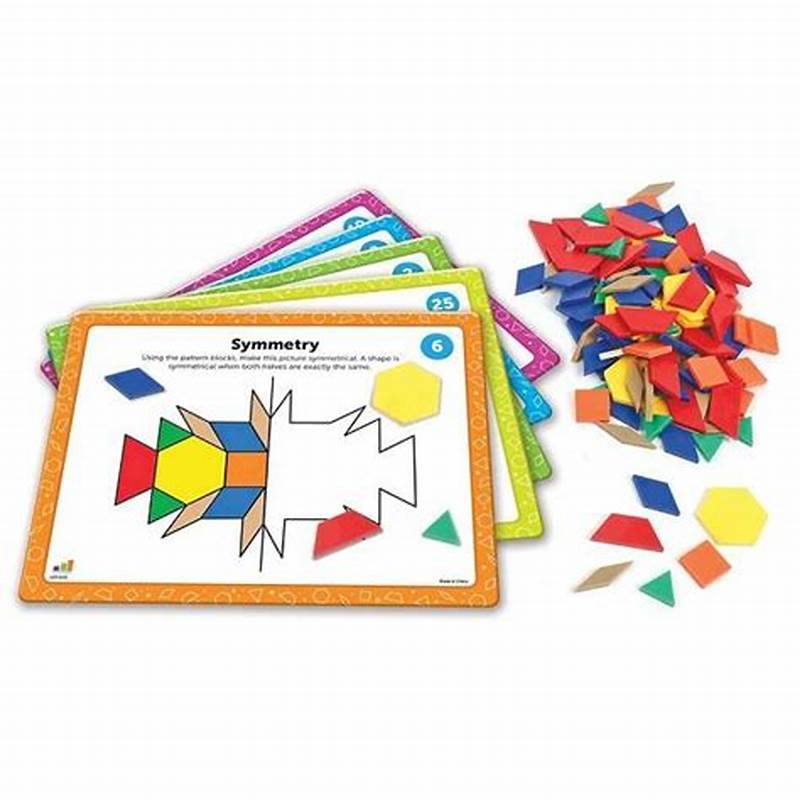 Learning Resources Pattern Block Activity Set
