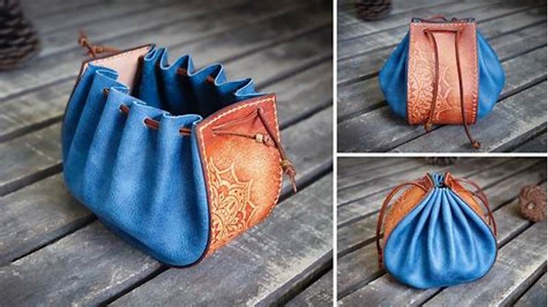 Leather Drawstring Pouch Pattern