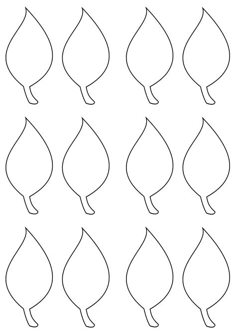 Leaves Templates To Print
