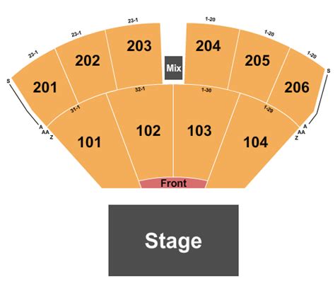 Ledge Amphitheater Seating Chart