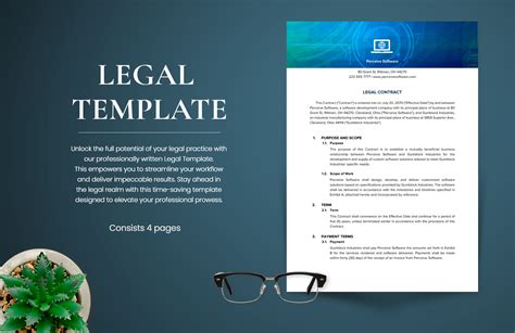 Legal Template Software