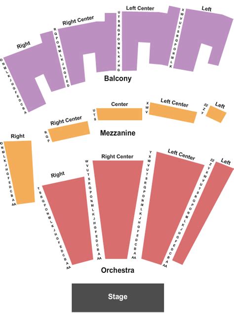 Lehman Performing Arts Center Seating Chart