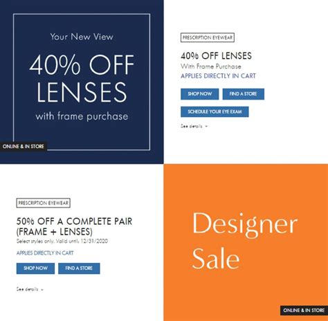 Lenscrafters Coupons 50 Printable