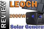 Leoch 2000W Solar Generator