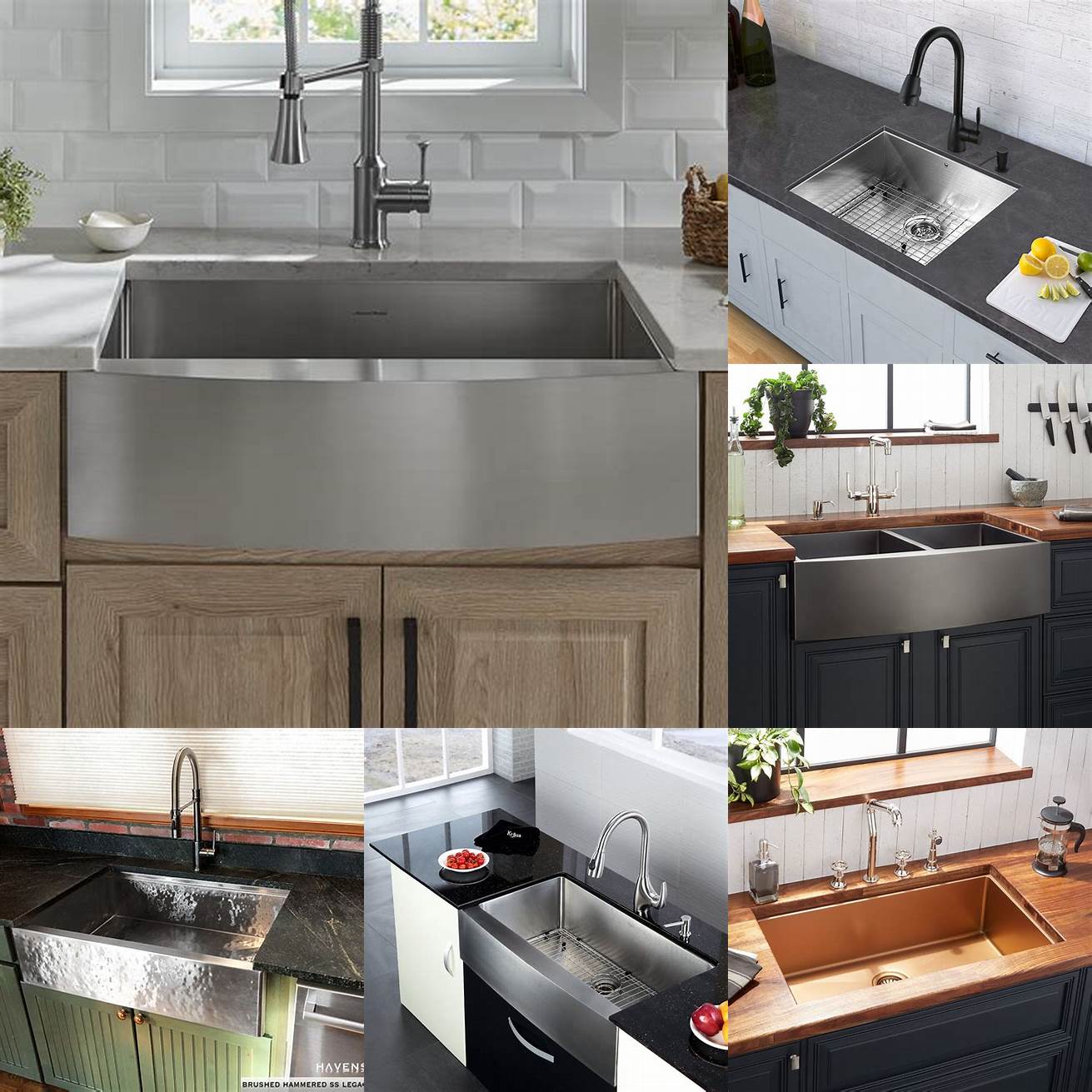 Less Color Variety Unlike other sink materials stainless steel sinks only come in one color - silver If youre looking for a sink that matches your kitchens color scheme or adds a pop of color a stainless steel sink may not be the best choice for you