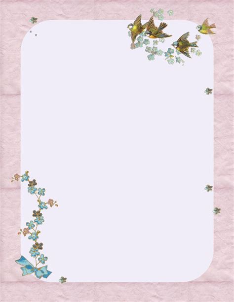 Letter Background Template