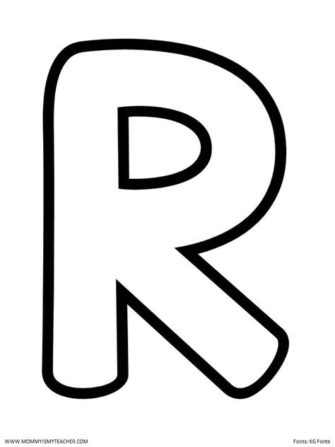 Letter R Printables