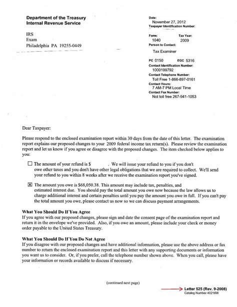 Letter Template To Irs