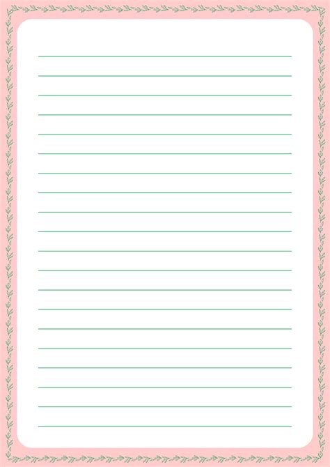 Letter Writing Printable