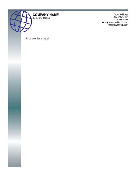 Letterhead Designs Free Templates