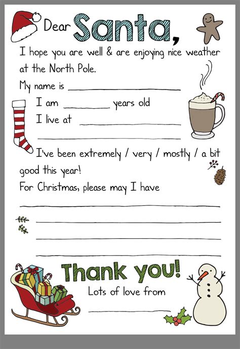 Letters From Santa Claus Printable