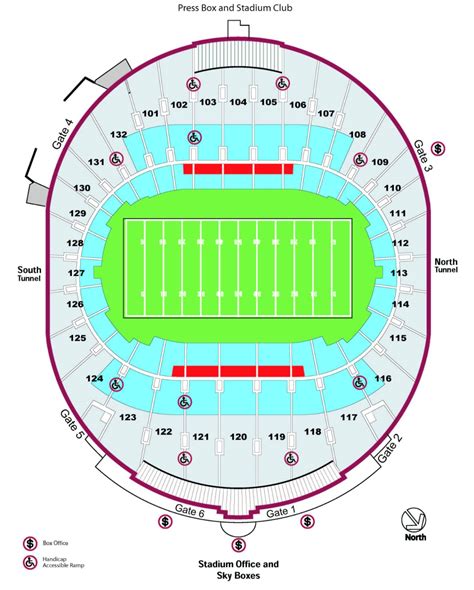 Liberty Bowl Memorial Stadium Seating Chart