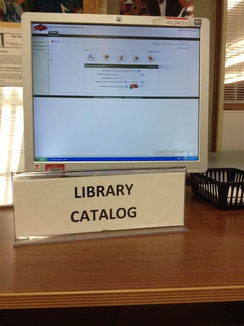 Library Computer Catalog
