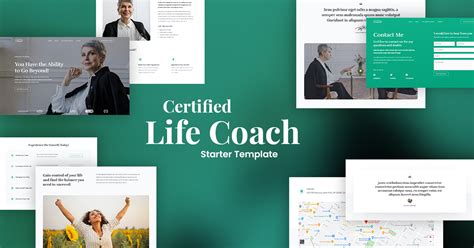 Life Coach Website Template