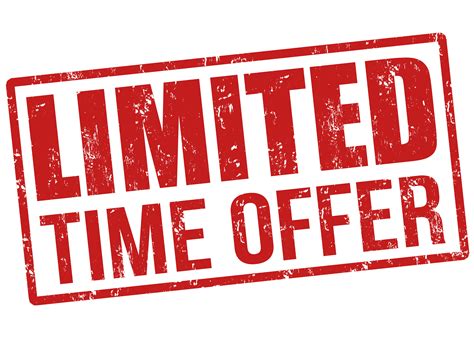 Limited-Time Offers
