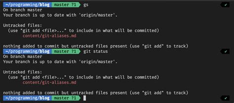 List Git aliases