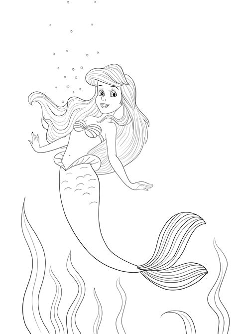 Little Mermaid Printable