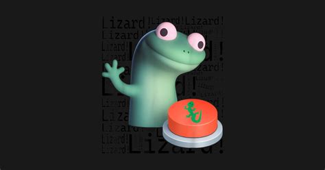 Lizard Button Template