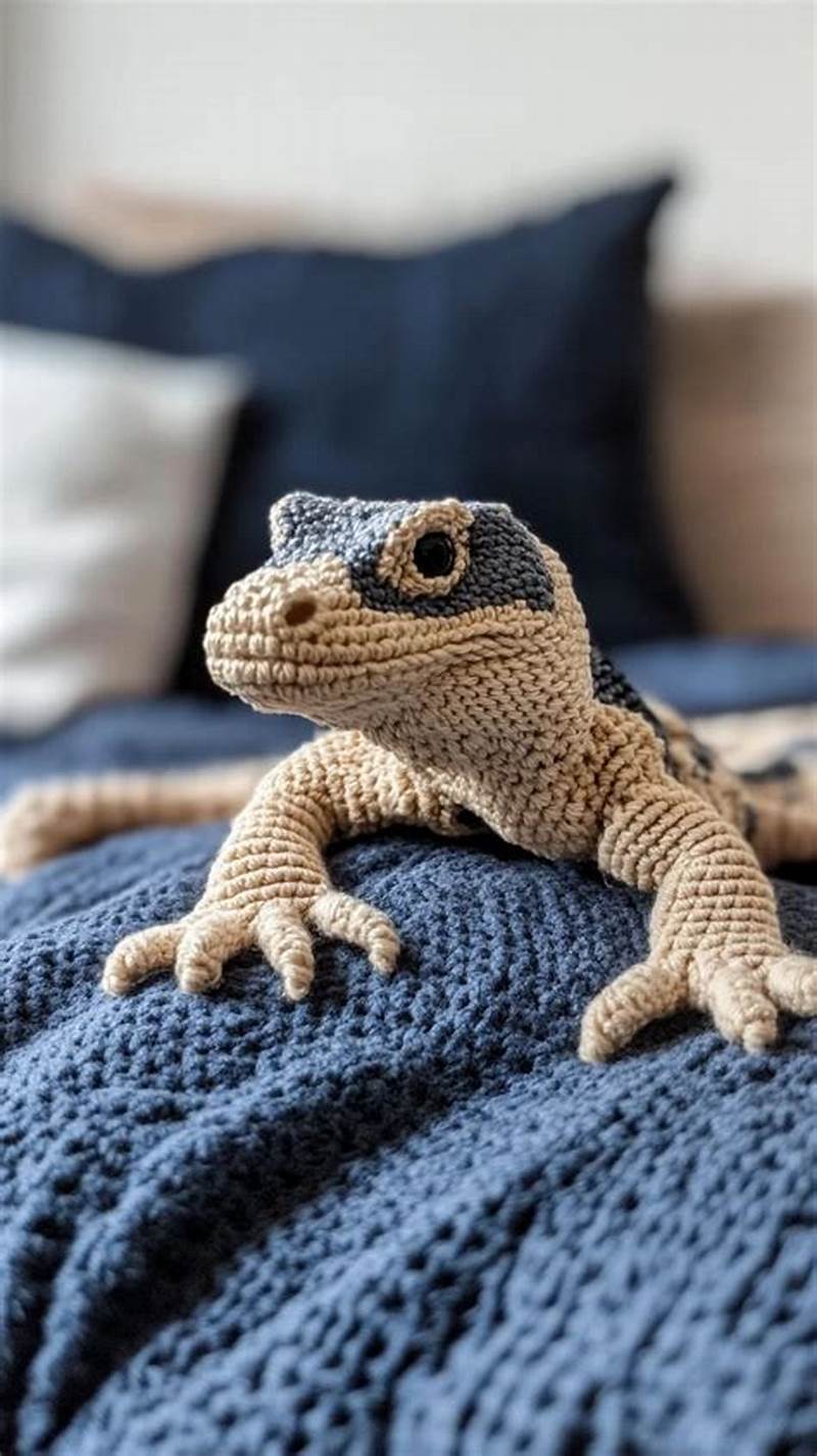 Lizard Crochet Pattern