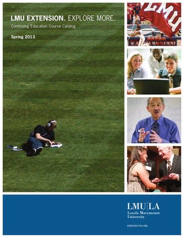 Lmu Course Catalog