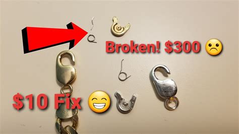 Lobster Clasp Cost of Replacement vs Repair