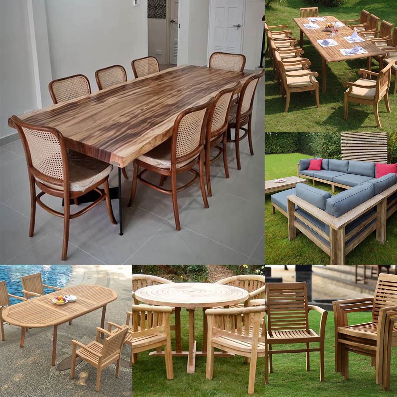 Look for Quality Teak