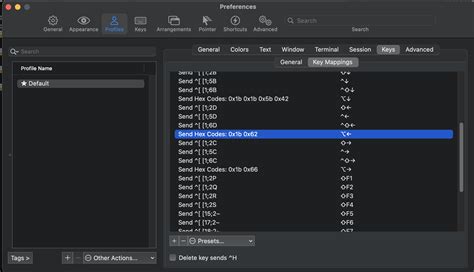 Looking for ALTLeftArrowKey solution in zsh