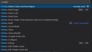 Looking for a cmake clean command to clear up CMake output