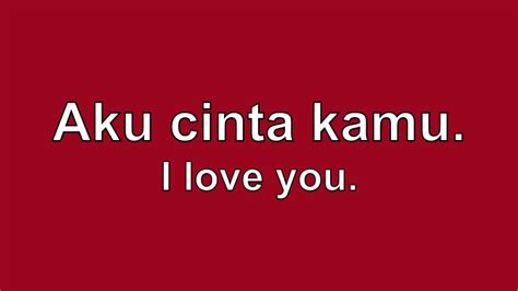 Love Quotes Indonesia