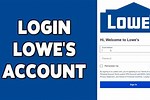 Lowe's Account Sign In