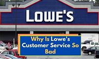 Lowe's Customer Service Complaints