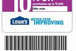Lowe's Discount Coupon