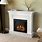 Lowe's Electric Fireplace White