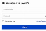 Lowe's Log In