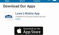 Lowe's Mobile App