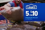 Lowe's Mulch Commercial