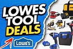 Lowe's Tool Deals