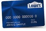 Lowe Credit Card