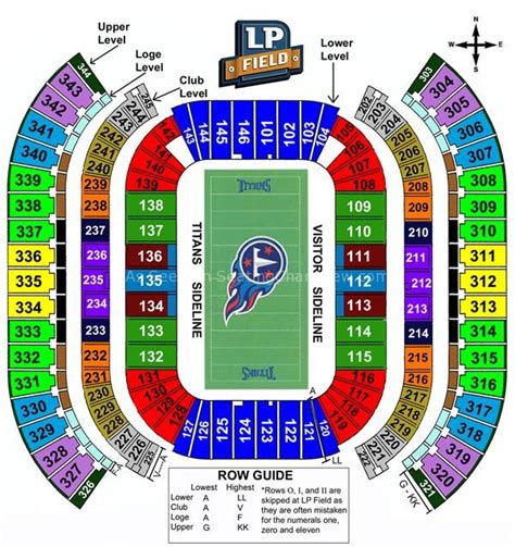 Lp Field Seating Chart Rows