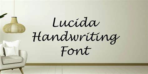 Lucida Handwriting