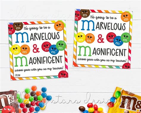 M M Marvelous And Magnificent Printable