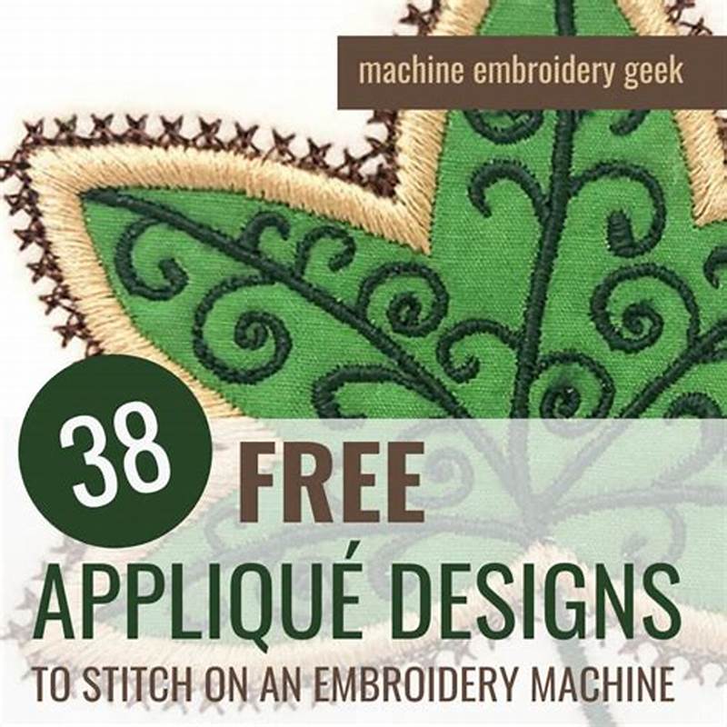 Machine Embroidery Pattern