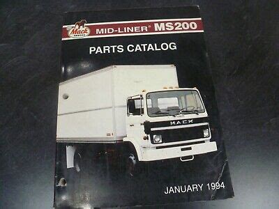 Mack Midliner Parts Catalog